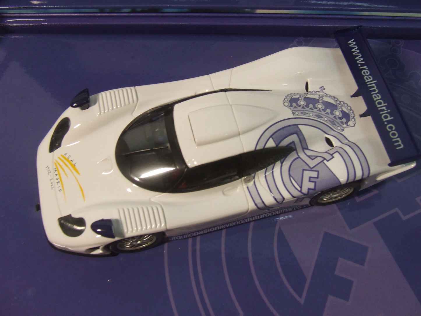 Fly RM01 Porsche 911 Gt1 98 - Real Madrid Centenary 1902 - 2002