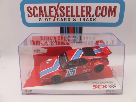 New SCX Classic BMW M1 - Crevier Racing U10452 1/32 scale slot car