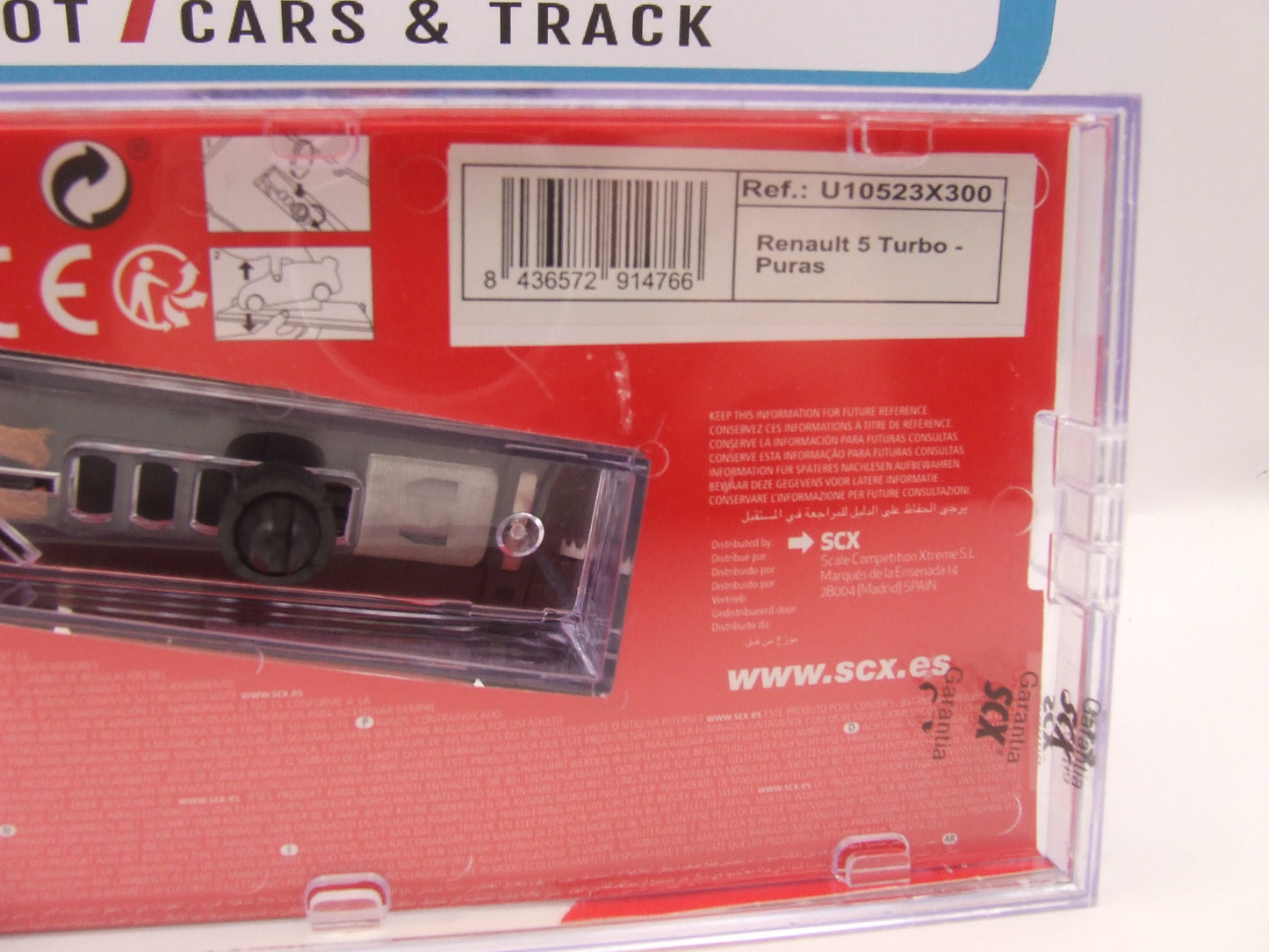 New SCX Classic U10523 Renault 5 Turbo - Puras