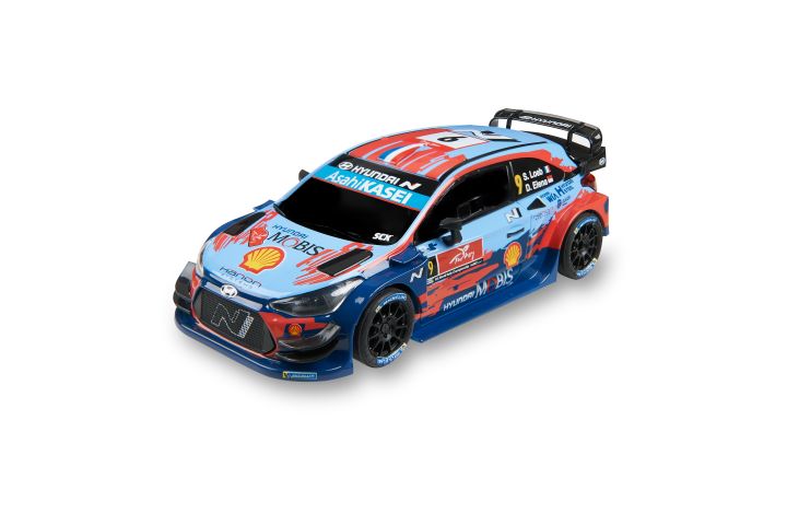 SCX Classic Open Rally set U10543 with Grand Chicane 1/32 Scale slot car set