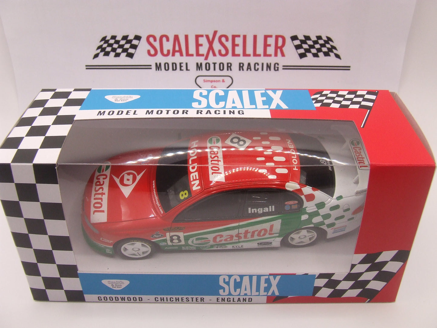 Scalextric V8 Supercar VX Commodore #8 Ingall C2446