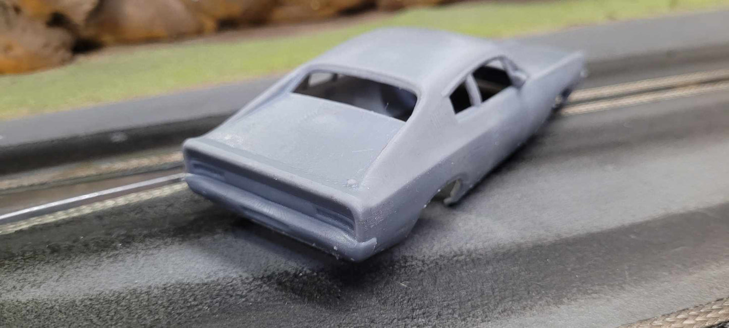 3D Printed Valiant Charger body 1/32 scale with window kit.