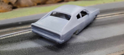 3D Printed Valiant Charger body 1/32 scale with window kit.