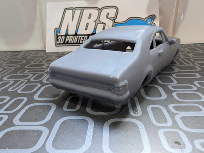 Holden Monaro GTS 3D resin printed body 1/32 scale with window kit