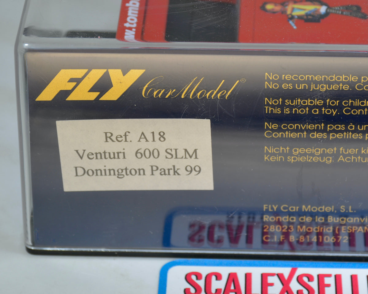 FLY Venturi 600 SLM "Tomb Raider" #66 – Donington Park 1999 – NIB – Ref. A18